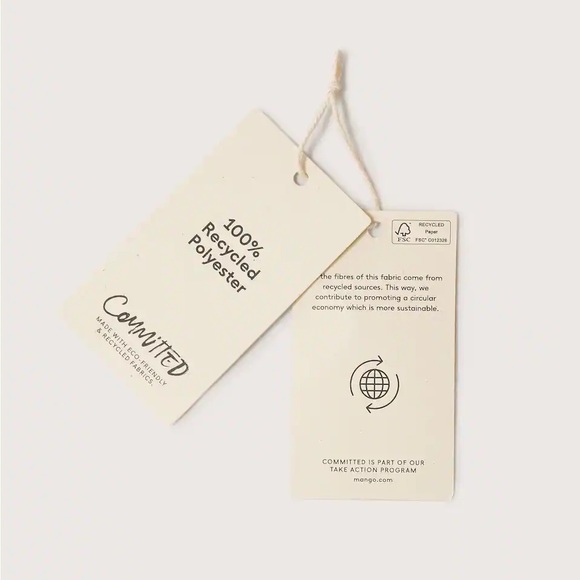 Mango - Gathered neckline dress- XXL - Picture 7 of 8